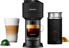 Automatic power off after 9 mins. Best Buy Nespresso Vertuo Next Coffee And Espresso Maker By Breville Limited Edition With Aeroccino Milk Frother Matte Black Bnv550mtb1buc1