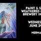 Paint and Sip at Weathered Ground Brewery in Ghent - Mermaid