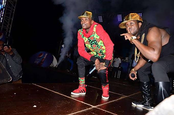 Image result for bebe cool chameleon and bobi wine"
