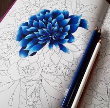 Pin By Tracey Walsh On Coloring Books Flower Drawing Color Pencil Art Color Pencil Drawing