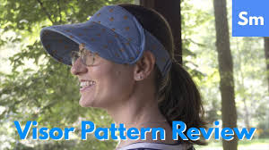 Diy paper sun visor (for. Sewing Pattern Review Lucent Visor From Pattern Fantastique Youtube