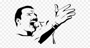 Download Hd Vinilo Decorativo Freddie Mercury Vector Freddie Mercury Png Clipart And Use The Free Clipart For Your Creative Pro Clip Art Free Clip Art Vector