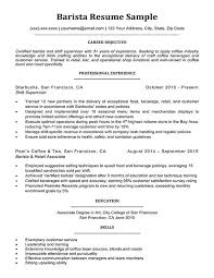 Barista with immense customer service experience with the ability to be extremely tactful and courteous. Coffee Shop Resume Examples