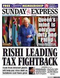 Enjoy your week off, teardrop. Uk Newspaper Front Pages For Sunday 7 March 2021 Paperboy