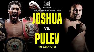 Home to anthony joshua, oleksandr usyk, daniel jacobs and many more! Boxe Joshua Vs Pulev The Starting Signal To A M Anthony Joshua Shotoe