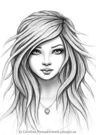 Used things 1.pencil name : Drawing Sketch Pretty Girl Girl Face Drawing