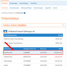Neue Iban Volksbank Kassel Gottingen Eg
