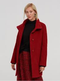 Manteau en laine mélangée à coutures décoratives. Pkz Ch Fashion Online Shop Grosse Auswahl An Top Marken Manteau Laine Maille Bouclette