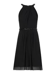 Cocktailkleid Aus Chiffon Mit Zierperlen Grau Schwarz Peek Cloppenburg Kleider Konfirmation Kleider Kleidung