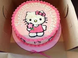 They will be on cloud 9 after the first little bite. Hello Kitty Buttercream Cake Hello Kitty Birthday Cake Hello Kitty Cake Cat Cake