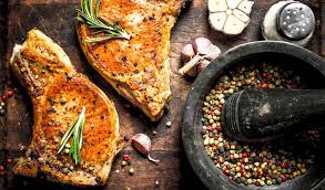 Pork chops are cooked to a safe temperature when a thermometer inserted into the thickest part of the meat registers 145 degrees f. How To Cook Pork Times And Temperatures Ontario Pork