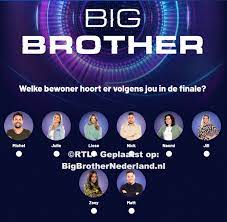 Nu som singel och nyinflyttad till stockholm har tiden äntligen blivit rätt! Breng Nu Je Stem Uit Wie Hoort Er In De Finale Van Big Brother Big Brother Nederland Nl