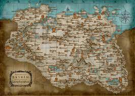Location in game skyrim map view. Map Skyrim Locations Elder Scrolls Fandom