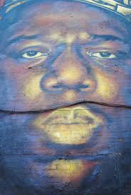 Notório Rei De Qualquer Grande Tributo Mural Brooklyn Nyc Ny Usa Fotografia  Editorial