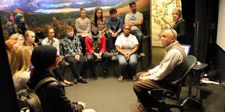 Museum founder and director david pilgrim and museum educator cyndi tiedt show a selection of artifacts from sponsor: Mi Jim Crow Museum Fosters Dialogue A Healthier Michigan