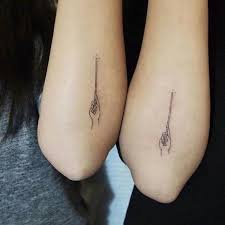 Magic Wand Tattoo Harry Potter Wand Tattoo Harry Potter Tattoos Subtle Tattoos