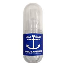 The key ingredient in most hand sanitizers is alcohol. Amazon Com Sea Salt Hand Sanitizer Lightly Scented Fast Absorbing Mist Kills Bacteria Perfect For Home Office Or On The Go Made In Usa 2 Oz Beauty