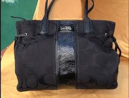 Black And Grey Coach Purse Rp2jt3gguzwom