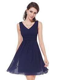 Ever Pretty Sleeveless Ruched Waist V Neck Womens Short Party Dress 03909 At Chiffon Bridesmaid Dresses Short Empire Waist Bridesmaid Dresses Short Party Dress