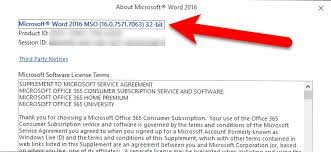 Apr 19, 2021 · sebelum masuk ke metode pertama, pastikan terlebih dahulu jika kamu sudah memiliki product key dan ms. Cara Mengetahui Versi Microsoft Office Yang Anda Gunakan Dan Apakah Itu 32 Bit Atau 64 Bit Bagaimana Caranya Kiat Komputer Dan Informasi Berguna Tentang Teknologi Modern