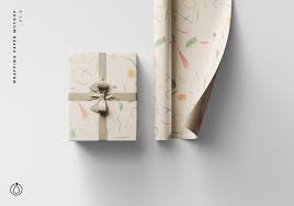 Download Wrapping Paper Mockup Paper Mockup Mockup Free Psd Wrapping Paper Design