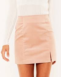 Cord Split Hem Skirt Glassons Split Hem Skirt Skirts Buy Skirts