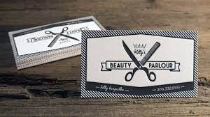 Kitty S Beauty Parlour Letterpress Business Cards Cool Business Cards Letterpress Business Cards Printing Business Cards