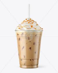 Download Iced Coffee Cup With Topping Mockup In Cup Bowl Mockups On Yellow Images Object Mockups PSD Mockup Templates
