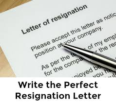 Best Sample Resignation Letter