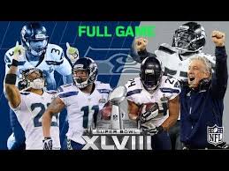 Super Bowl Xlviii Seahawks First Super Bowl Win Seahawks Vs Broncos Nfl Full Game Youtube Super Bowl Packers Vs Seahawks Super Bowl Li