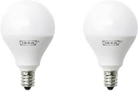 Amazon Com Ikea E12 400 Lumen Led Light Bulb 5 Watt Pack Of 2 Home Improvement