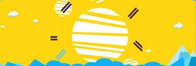 Free abstract orange and yellow modern geometric shapes background graphic. 15 Ide Biru Kuning Biru Kuning Desain Banner