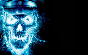 Only the best hd background pictures. 57 Blue Fire Skull