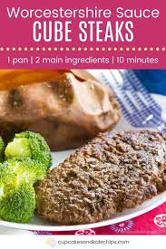 The Best Easy Cube Steak Recipe No Flour No Breading Cupcakes Kale Chips Recipe Cube Steak Recipes Healthy Cube Steak Recipes Cube Steak