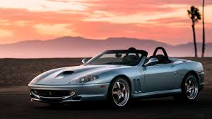 The company announced these racing cars in 2003, but production ended in 2005. 2001 Ferrari 550 Barchetta S145 1 Las Vegas 2017