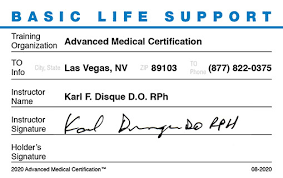 If you choose to get your bls certification online after passing the free class, you will receive a printable certificate and wallet card immediately and an official wallet card will be signed by the instructor and mailed within 1 business day. Online Bls Certification Recertification For Life Options