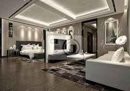 After years of being your closest companion, you need to freshen it a bit more. 3d Ubertragen Vom Modernen Schlafzimmer Fototapete Fototapeten Appartment Minimal Suite Myloview De