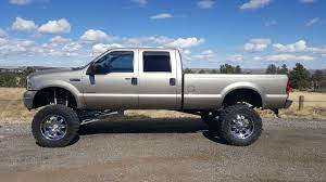 2006 Ford F250 Lariat Crew Cab Longbed Custom Monster For Sale Ford F250 F250 Ford