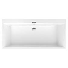 Badewannen von villeroy & boch. Villeroy Boch Badewanne Squaro Edge 12 160 X 75 Cm Quaryl Weiss Bauhaus