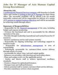 Orthodontists operate in an industry where people are willing to pay high costs for a service, which directly makes orthodontists among the best paying jobs. Calameo Jobs For It Manager Of Axis Human Capital Group Recruitment