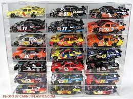 Our unique expandable system allows the display to grow with your collection! Nascar Diecast Model Car Display Case 21 Car 1 24