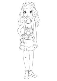 Coloriage Friends Emma Coloriage Lego Coloriage Lego Friends Coloriage
