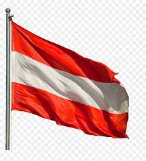 The flag of morocco was officially adopted on 17th november, 1915. Austria Flag Png Free Images Austria Flag With Pole Transparent Png Vhv