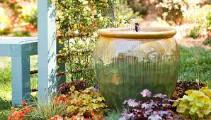 Fountains come in a variety of shapes and sizes and can keep your pond clean by circulating the pond's water. How To Build A Diy Garden Water Fountain Lowe S