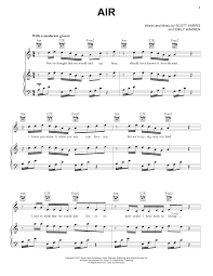 Shawn Mendes Air Feat Astrid Sheet Music