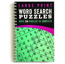 Tired of broken pencils, smudged eraser marks, and scribbles all over your word search puzzles? Word Search Puzzle Books Large Print Word Find Large Print Crossword Puzzle Easy Sudoku Puzzles Toys Games Wararenergy Com