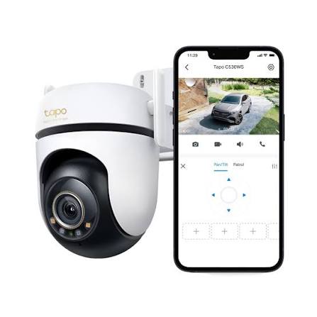 Tapo C530WS | Cámara de Vigilancia Wi-Fi de 360 Grados para Exteriores con  Vista 3K y Detección IA Avanzada | TP-Link España