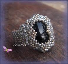 Sch1 Bague Slot Bague Bague Perle Bijoux