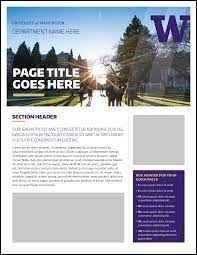 Fact Sheet Uw Brand