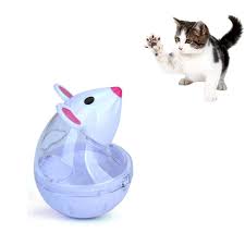 Alibaba.com offers 1,685 cat toy feeder products. Wxlaa Cat Treat Dispenser Ball Toy Mice Shaped Tumbler Slow Feeder Food Ball Pet Interactive Treat Toy Buy Online In Bosnia And Herzegovina At Bosnia Desertcart Com Productid 125098394